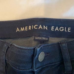 Dark super hi rise jegging